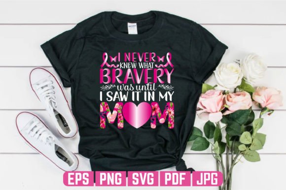 Braver Was Until Cancer T-shirt Design