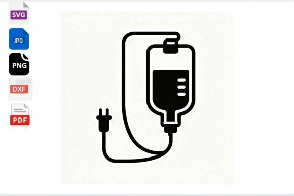 IV Drip Bag Icon SVG: A Stitcher’s Honest Review