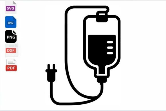 IV Drip Bag SVG Medical Clip Art: A Maker’s Review