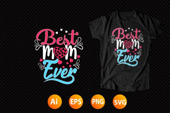 Mother’s Day T-shirt Design 26: Stitch Test & Real Use