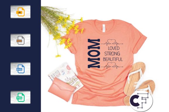 Mother’s Day T-Shirt Design Mom Love